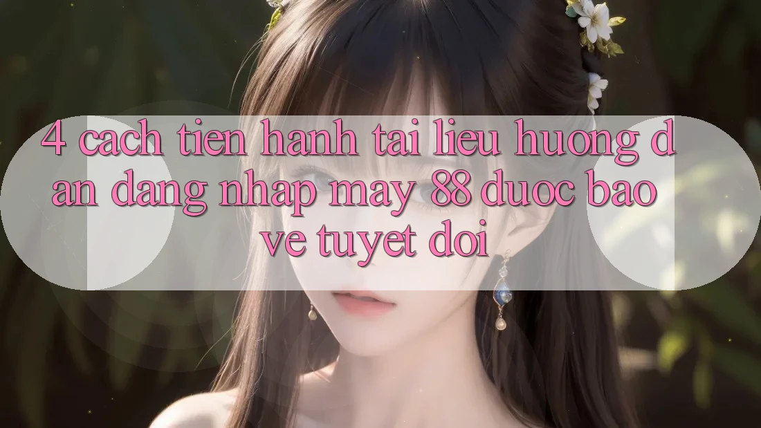 4. Cách tiến hành Tài liệu hướng dẫn Đăng Nhập May-88 Được bảo vệ Tuyệt Đối
