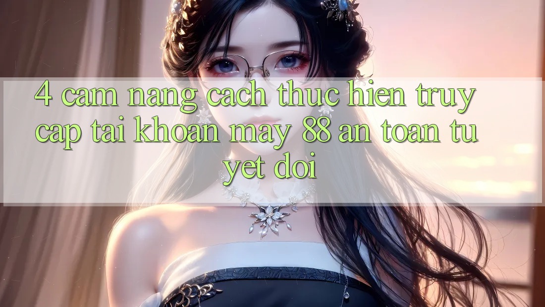 4. Cẩm nang Cách thực hiện Truy cập tài khoản May-88 An toàn Tuyệt Đối