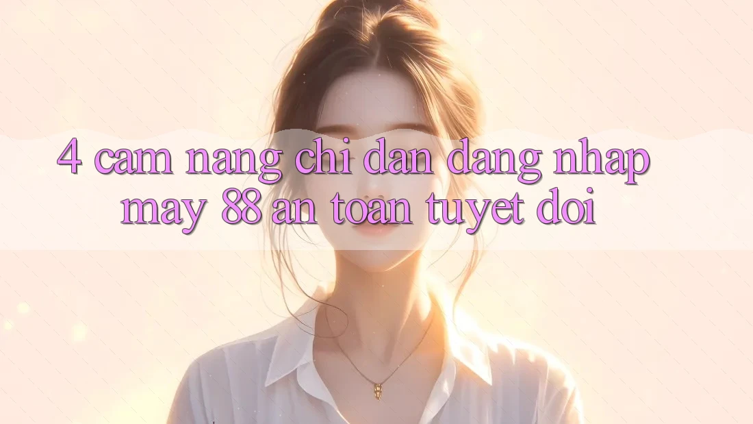 4. Cẩm nang Chỉ dẫn Đăng nhập May-88 An Toàn Tuyệt Đối