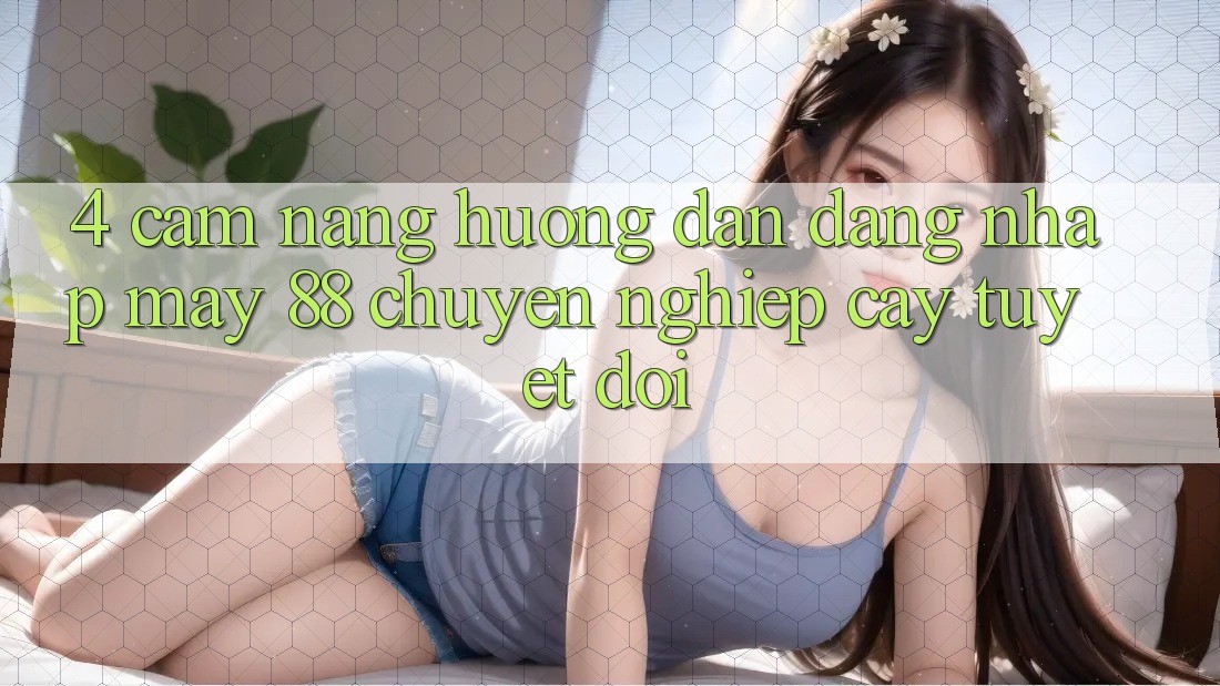 4. Cẩm nang Hướng dẫn Đăng Nhập May-88 Chuyên nghiệp cậy Tuyệt Đối
