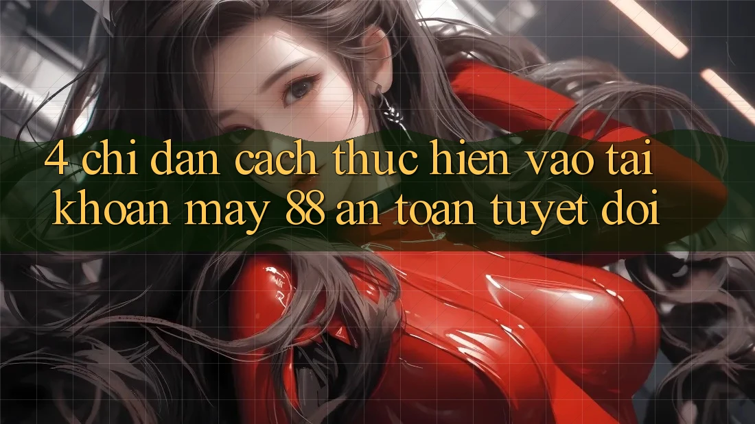 4. Chỉ dẫn Cách thực hiện Vào tài khoản May-88 An Toàn Tuyệt Đối
