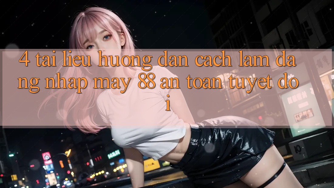 4. Tài liệu hướng dẫn Cách làm Đăng Nhập May-88 An Toàn Tuyệt Đối