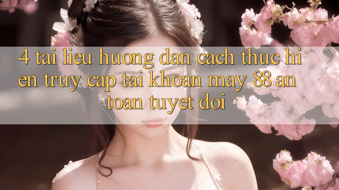 4. Tài liệu hướng dẫn Cách thực hiện Truy cập tài khoản May-88 An toàn Tuyệt Đối