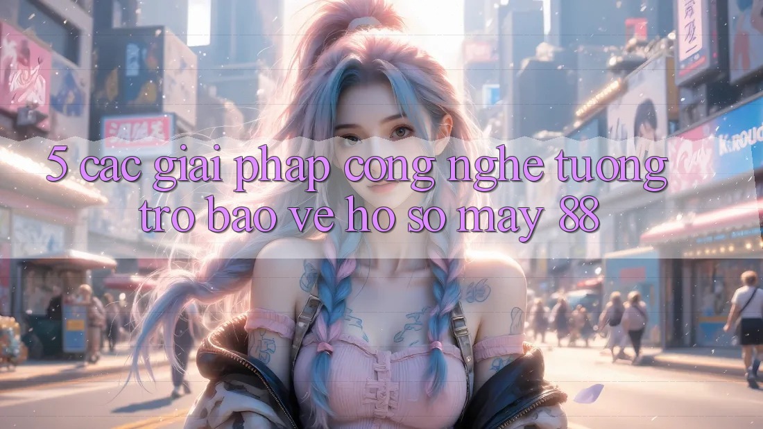 5. Các Giải Pháp Công Nghệ Tương trợ Bảo Vệ Hồ sơ May-88 5. Các Giải Pháp Công Nghệ Tương trợ Bảo Vệ Hồ sơ May-88