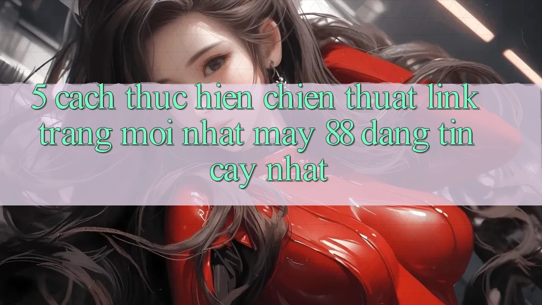 5. Cách thực hiện Chiến thuật Link Trang Mới nhất May-88 Đáng tin cậy Nhất