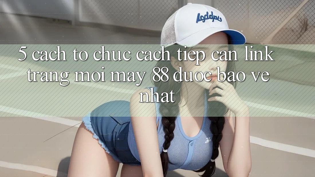 5. Cách tổ chức Cách Tiếp Cận Link Trang Mới May-88 Được bảo vệ Nhất