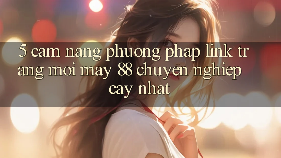 5. Cẩm nang Phương pháp Link Trang Mới May-88 Chuyên nghiệp cậy Nhất 5. Cẩm nang Phương pháp Link Trang Mới May-88 Chuyên nghiệp cậy Nhất