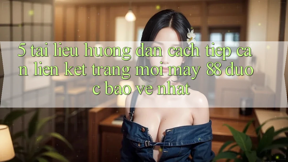 5. Tài liệu hướng dẫn Cách Tiếp Cận Liên kết Trang Mới May-88 Được bảo vệ Nhất