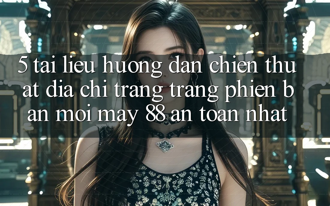 5. Tài liệu hướng dẫn Chiến thuật Địa chỉ trang Trang Phiên bản mới May-88 An Toàn Nhất 5. Tài liệu hướng dẫn Chiến thuật Địa chỉ trang Trang Phiên bản mới May-88 An Toàn Nhất