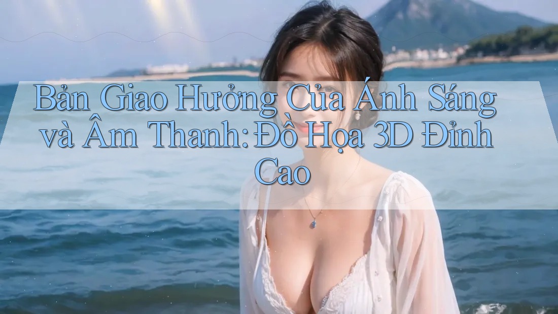 Bản Giao Hưởng Của Ánh Sáng và Âm Thanh: Đồ Họa 3D Đỉnh Cao