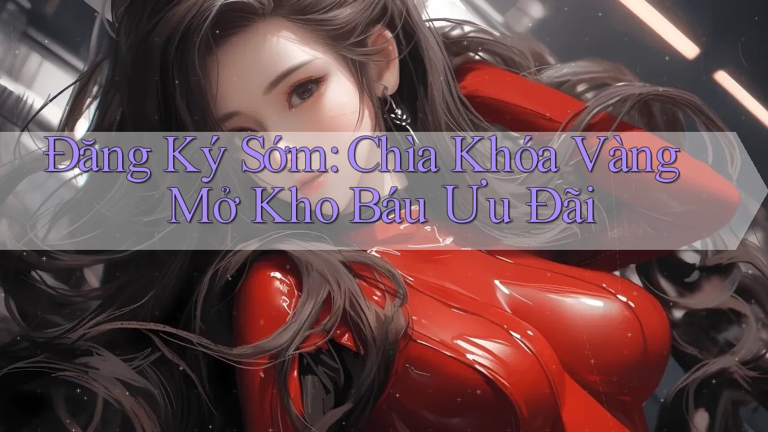 Đăng Ký Sớm: Chìa Khóa Vàng Mở Kho Báu Ưu Đãi Đăng Ký Sớm: Chìa Khóa Vàng Mở Kho Báu Ưu Đãi