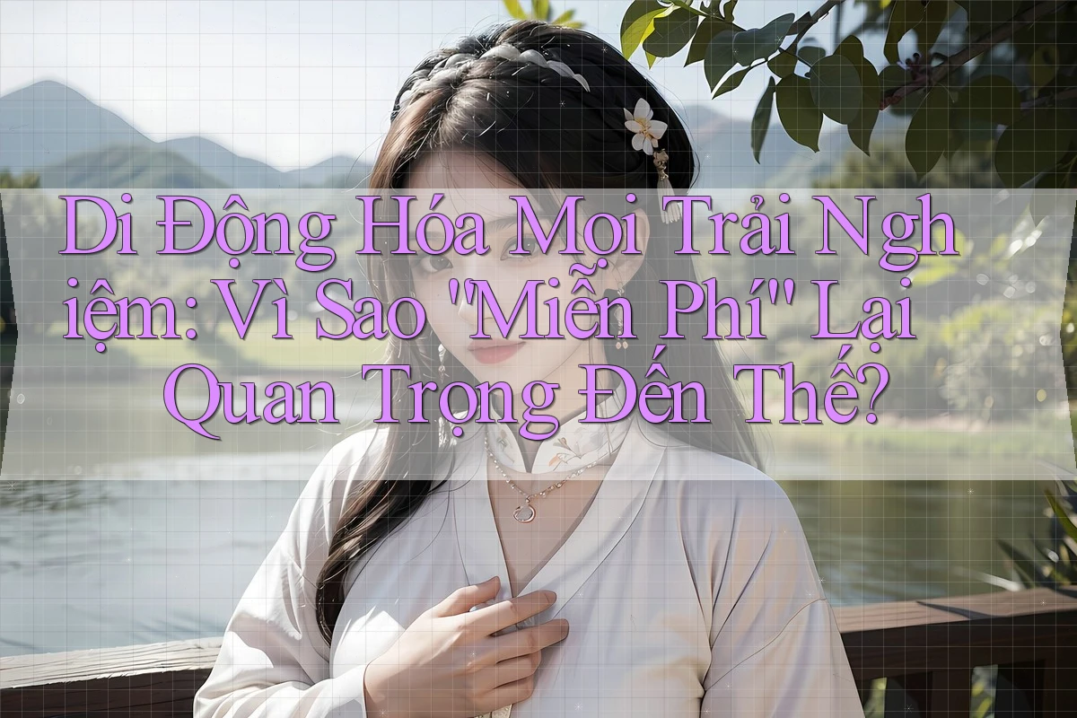 Di Động Hóa Mọi Trải Nghiệm: Vì Sao “Miễn Phí” Lại Quan Trọng Đến Thế? Di Động Hóa Mọi Trải Nghiệm: Vì Sao “Miễn Phí” Lại Quan Trọng Đến Thế?
