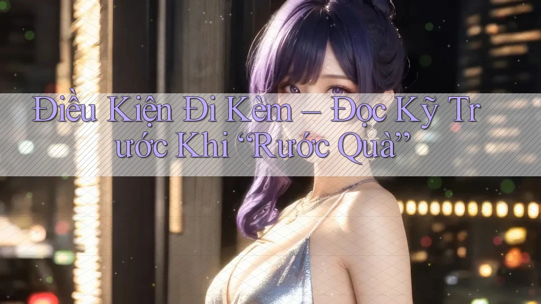 Điều Kiện Đi Kèm – Đọc Kỹ Trước Khi “Rước Quà” Điều Kiện Đi Kèm – Đọc Kỹ Trước Khi “Rước Quà”