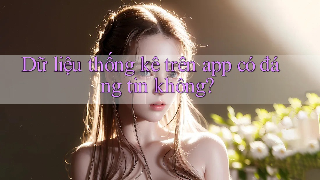 Dữ liệu thống kê trên app có đáng tin không? Dữ liệu thống kê trên app có đáng tin không?