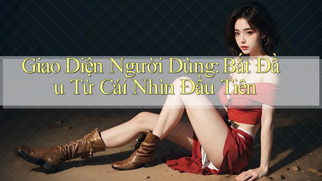 Giao Diện Người Dùng: Bắt Đầu Từ Cái Nhìn Đầu Tiên