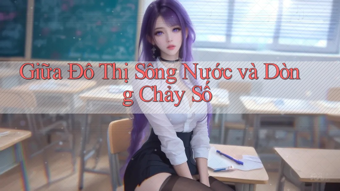 Giữa Đô Thị Sông Nước và Dòng Chảy Số Giữa Đô Thị Sông Nước và Dòng Chảy Số
