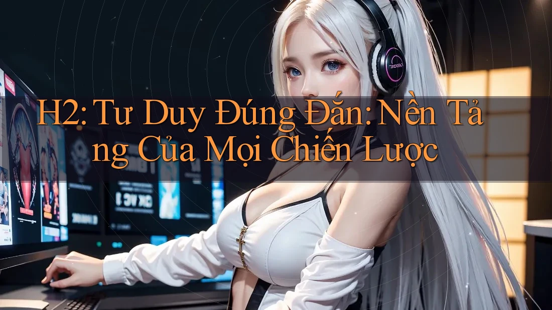 H2: Tư Duy Đúng Đắn: Nền Tảng Của Mọi Chiến Lược H2: Tư Duy Đúng Đắn: Nền Tảng Của Mọi Chiến Lược