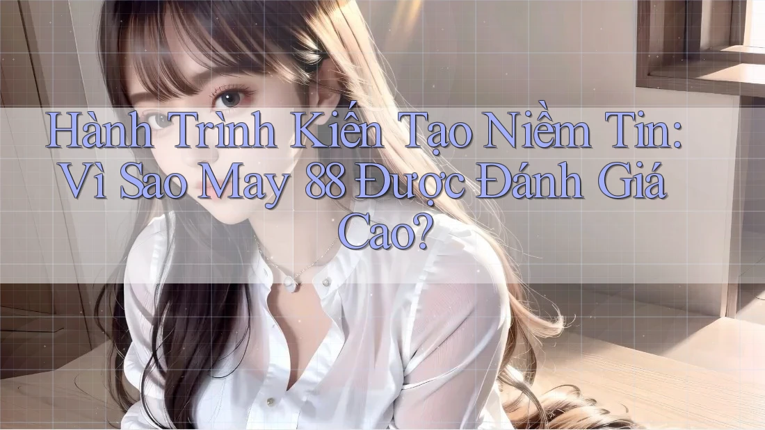 Hành Trình Kiến Tạo Niềm Tin: Vì Sao May 88 Được Đánh Giá Cao? Hành Trình Kiến Tạo Niềm Tin: Vì Sao May 88 Được Đánh Giá Cao?