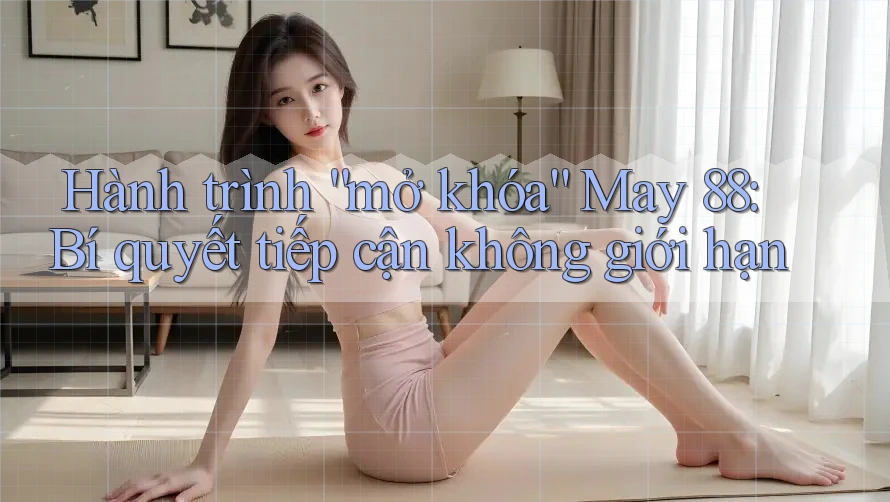 Hành trình “mở khóa” May 88: Bí quyết tiếp cận không giới hạn Hành trình “mở khóa” May 88: Bí quyết tiếp cận không giới hạn