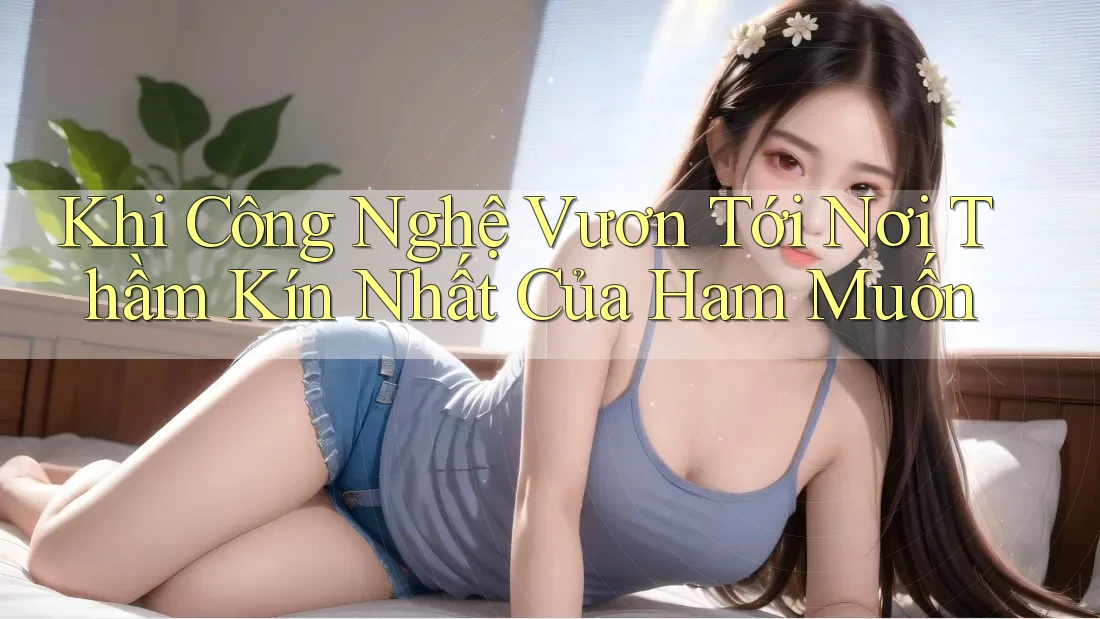 Khi Công Nghệ Vươn Tới Nơi Thầm Kín Nhất Của Ham Muốn
