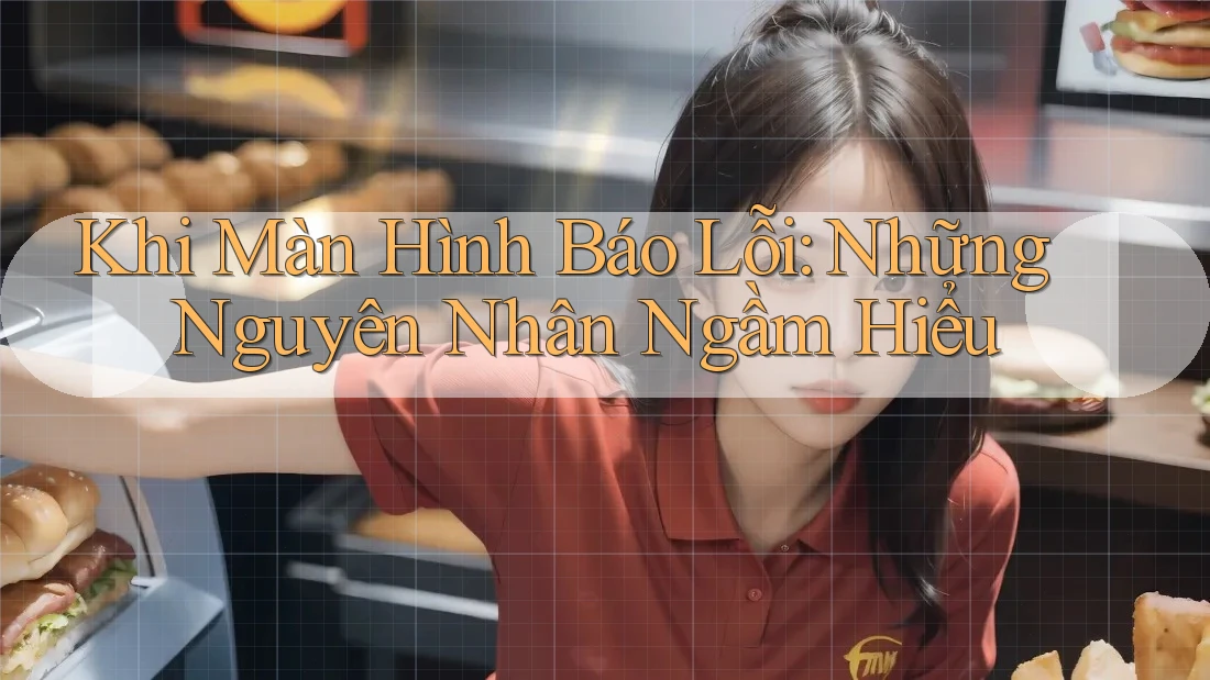 Khi Màn Hình Báo Lỗi: Những Nguyên Nhân Ngầm Hiểu