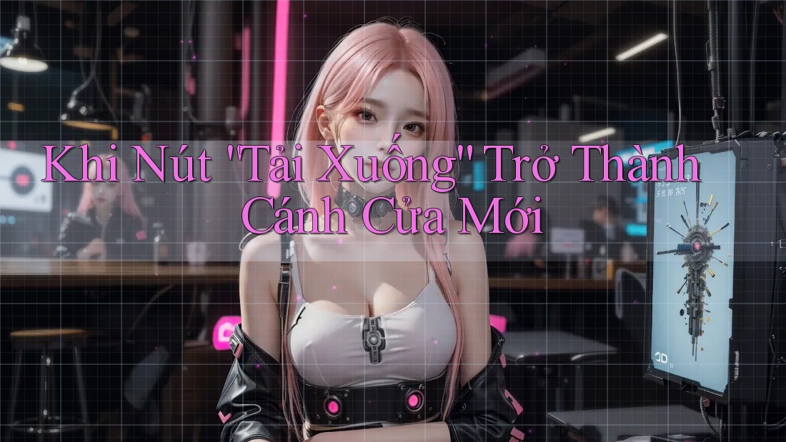 Khi Nút “Tải Xuống” Trở Thành Cánh Cửa Mới Khi Nút “Tải Xuống” Trở Thành Cánh Cửa Mới
