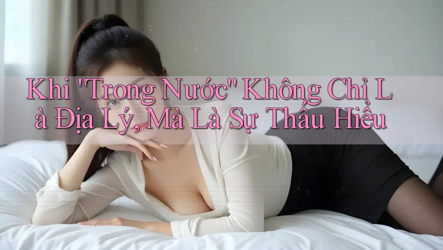 Khi “Trong Nước” Không Chỉ Là Địa Lý, Mà Là Sự Thấu Hiểu