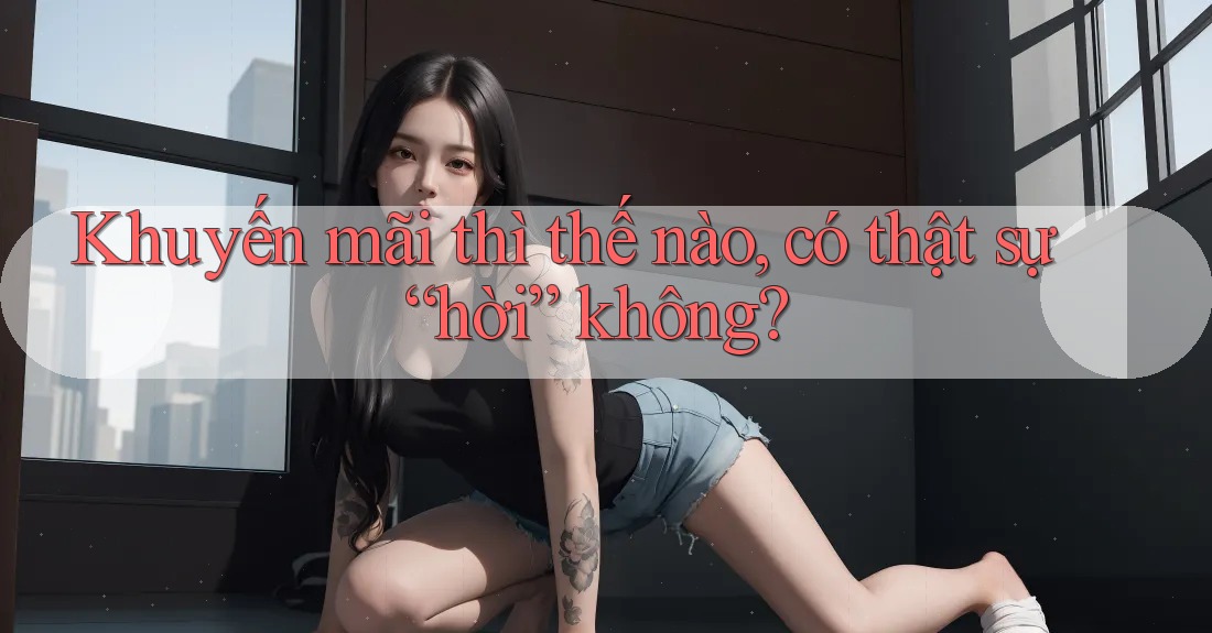 Khuyến mãi thì thế nào, có thật sự “hời” không?