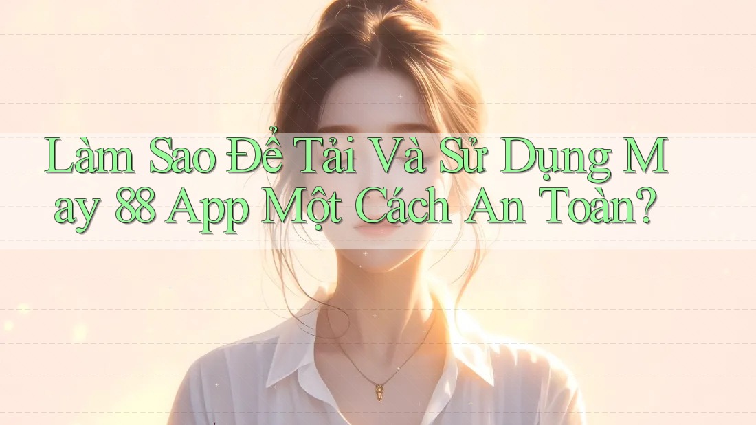 Làm Sao Để Tải Và Sử Dụng May 88 App Một Cách An Toàn?