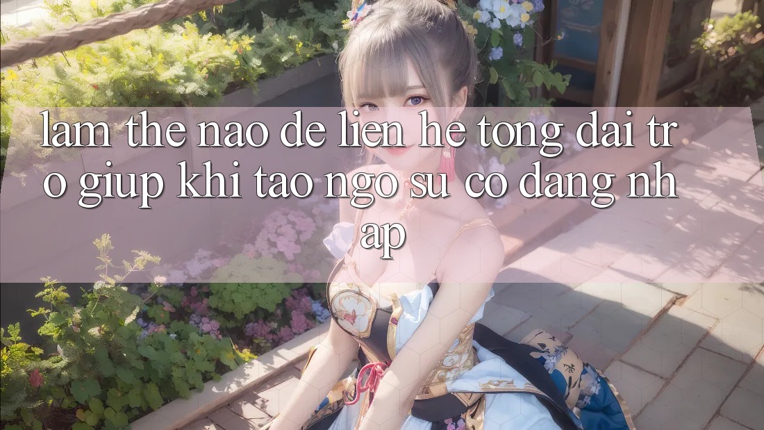 Làm thế nào để liên hệ tổng đài trợ giúp khi tao ngộ sự cố đăng nhập?