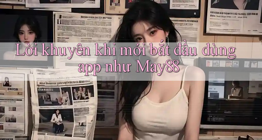 Lời khuyên khi mới bắt đầu dùng app như May88