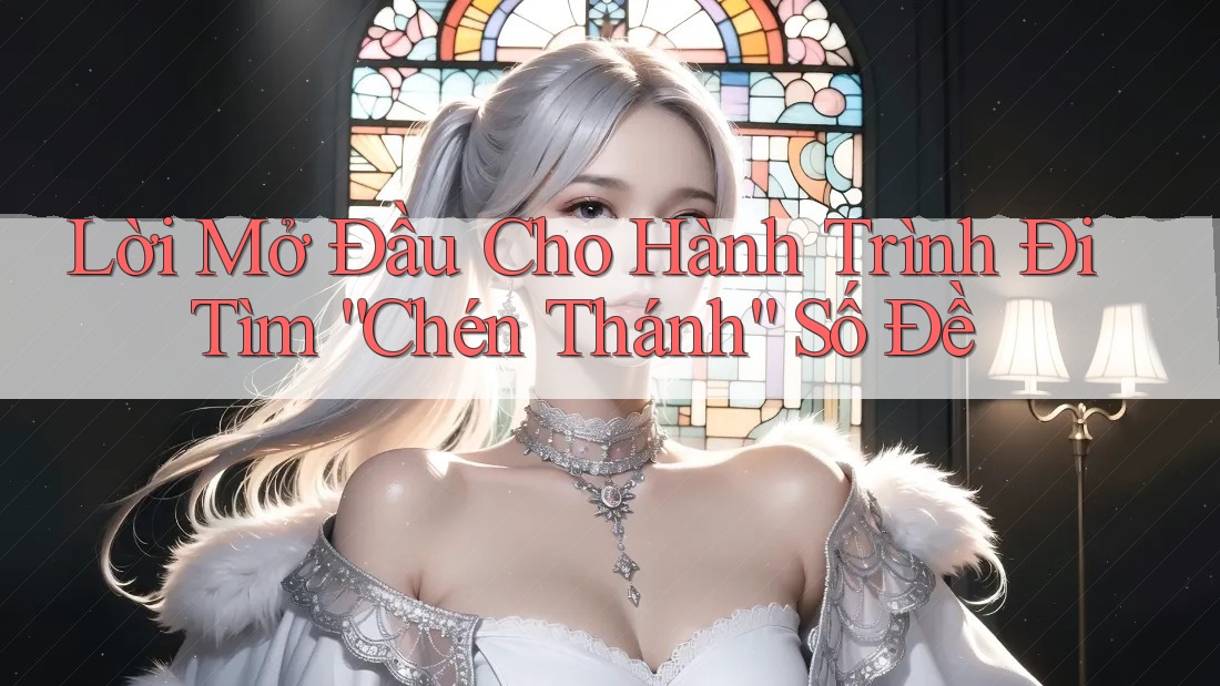 Lời Mở Đầu Cho Hành Trình Đi Tìm “Chén Thánh” Số Đề Lời Mở Đầu Cho Hành Trình Đi Tìm “Chén Thánh” Số Đề