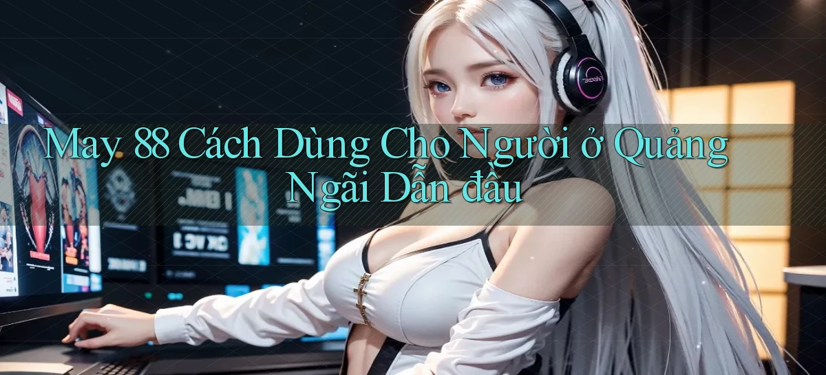 may 88 cách dùng cho người ở Quảng Ngãi dẫn đầu