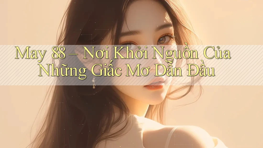 May 88 – Nơi Khởi Nguồn Của Những Giấc Mơ Dẫn Đầu