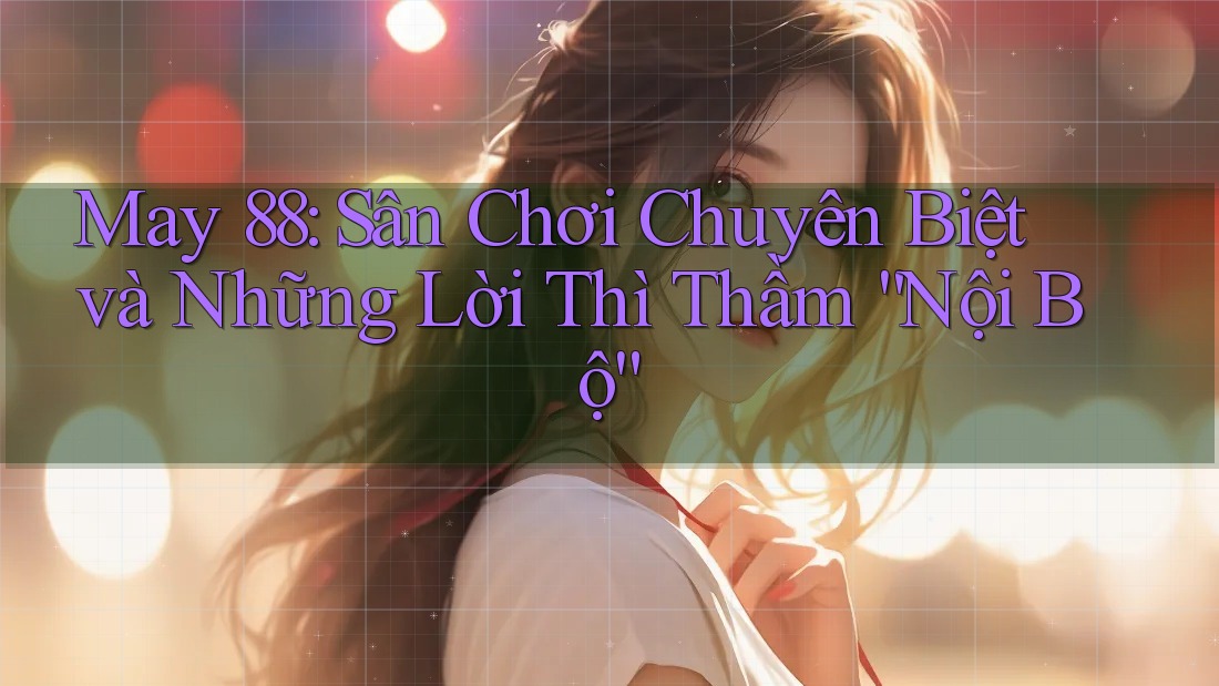 May 88: Sân Chơi Chuyên Biệt và Những Lời Thì Thầm “Nội Bộ” May 88: Sân Chơi Chuyên Biệt và Những Lời Thì Thầm “Nội Bộ”