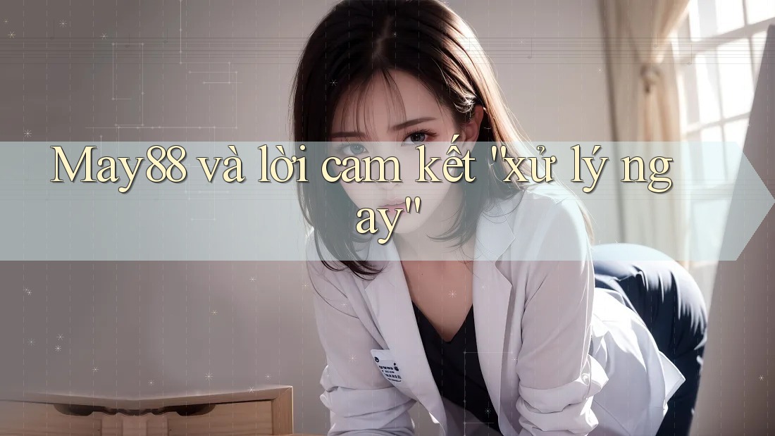 May88 và lời cam kết “xử lý ngay”