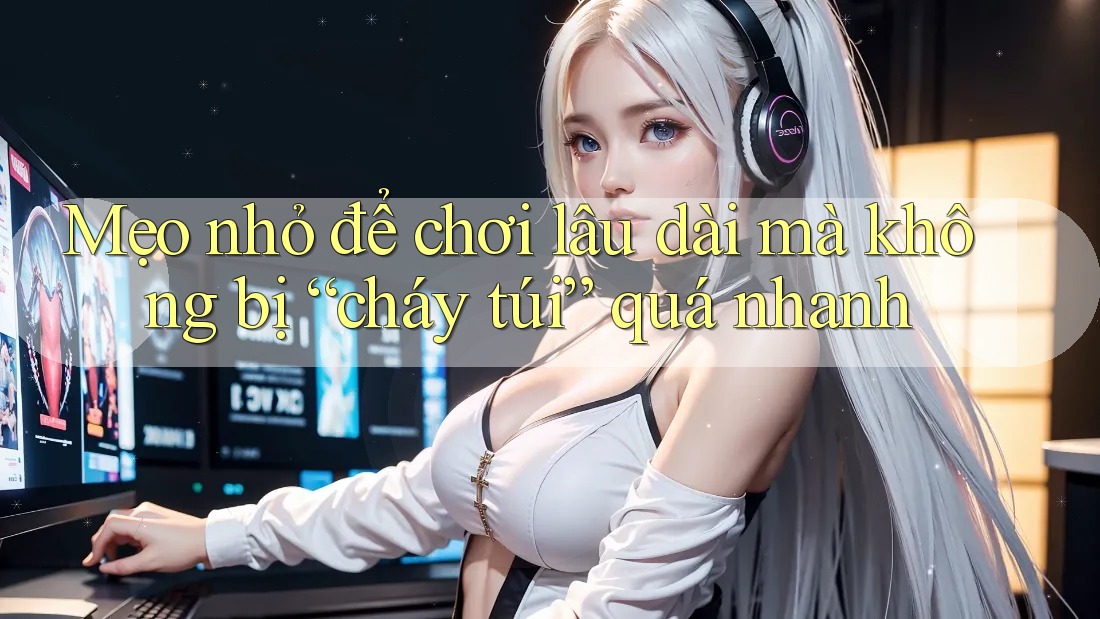 Mẹo nhỏ để chơi lâu dài mà không bị “cháy túi” quá nhanh