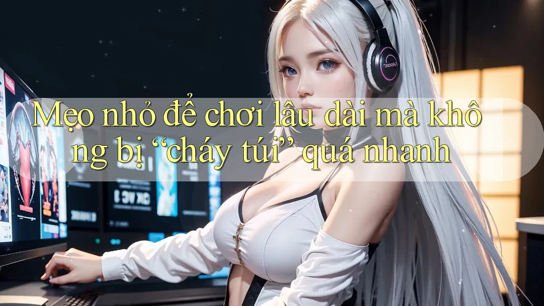 Mẹo nhỏ để chơi lâu dài mà không bị “cháy túi” quá nhanh