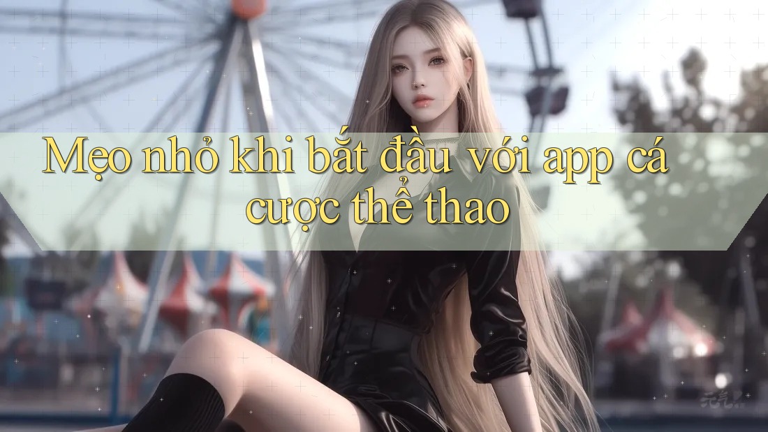 Mẹo nhỏ khi bắt đầu với app cá cược thể thao