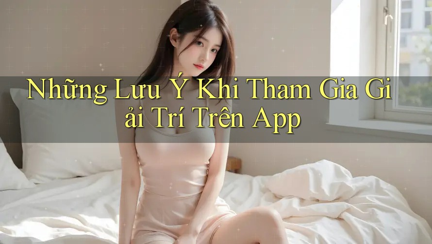 Những Lưu Ý Khi Tham Gia Giải Trí Trên App Những Lưu Ý Khi Tham Gia Giải Trí Trên App