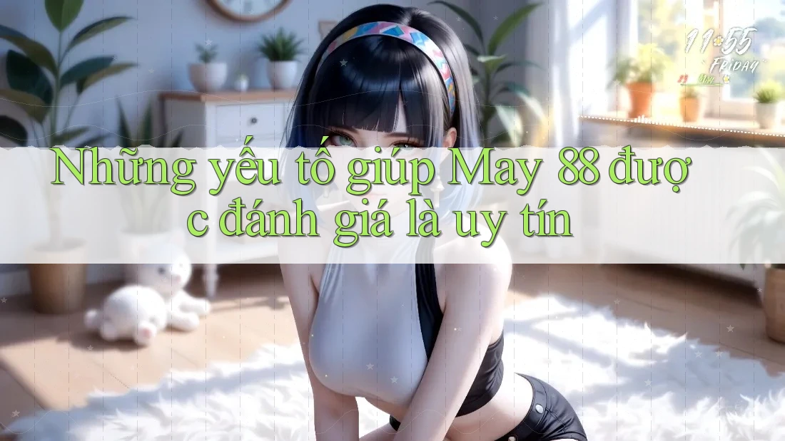 Những yếu tố giúp May 88 được đánh giá là uy tín