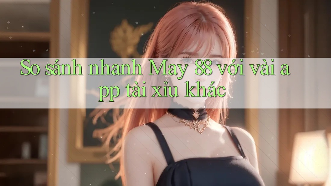 So sánh nhanh May 88 với vài app tài xỉu khác So sánh nhanh May 88 với vài app tài xỉu khác