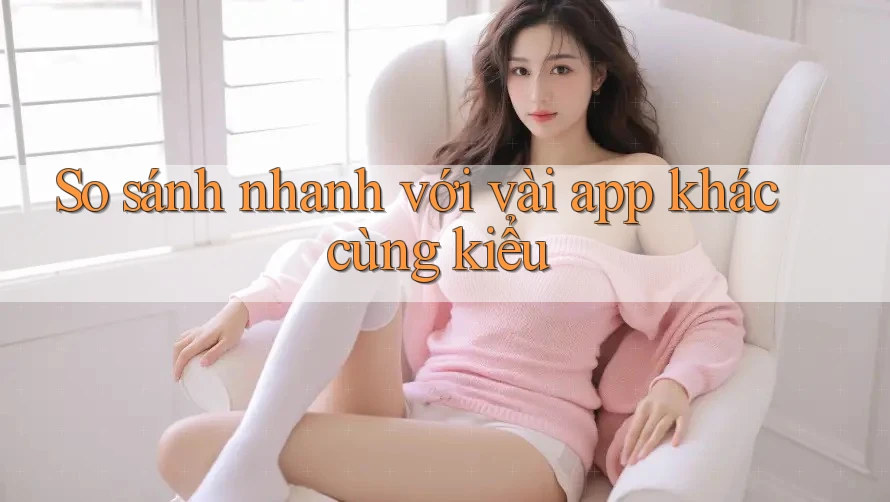 So sánh nhanh với vài app khác cùng kiểu So sánh nhanh với vài app khác cùng kiểu