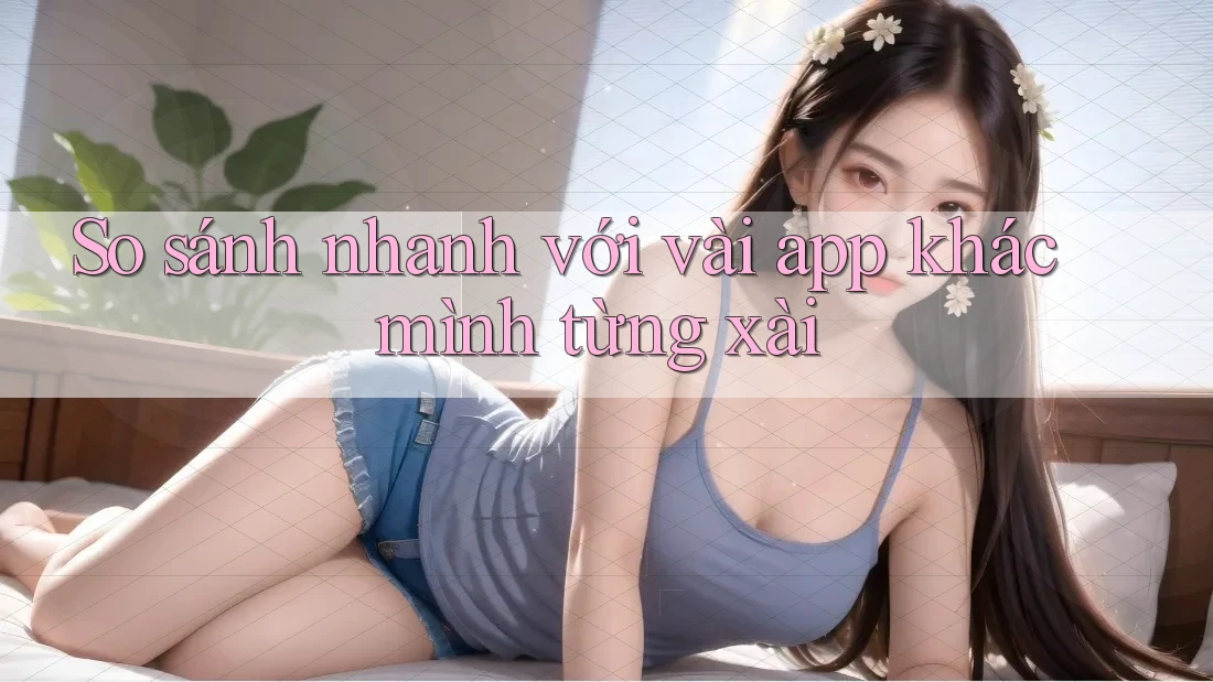 So sánh nhanh với vài app khác mình từng xài So sánh nhanh với vài app khác mình từng xài