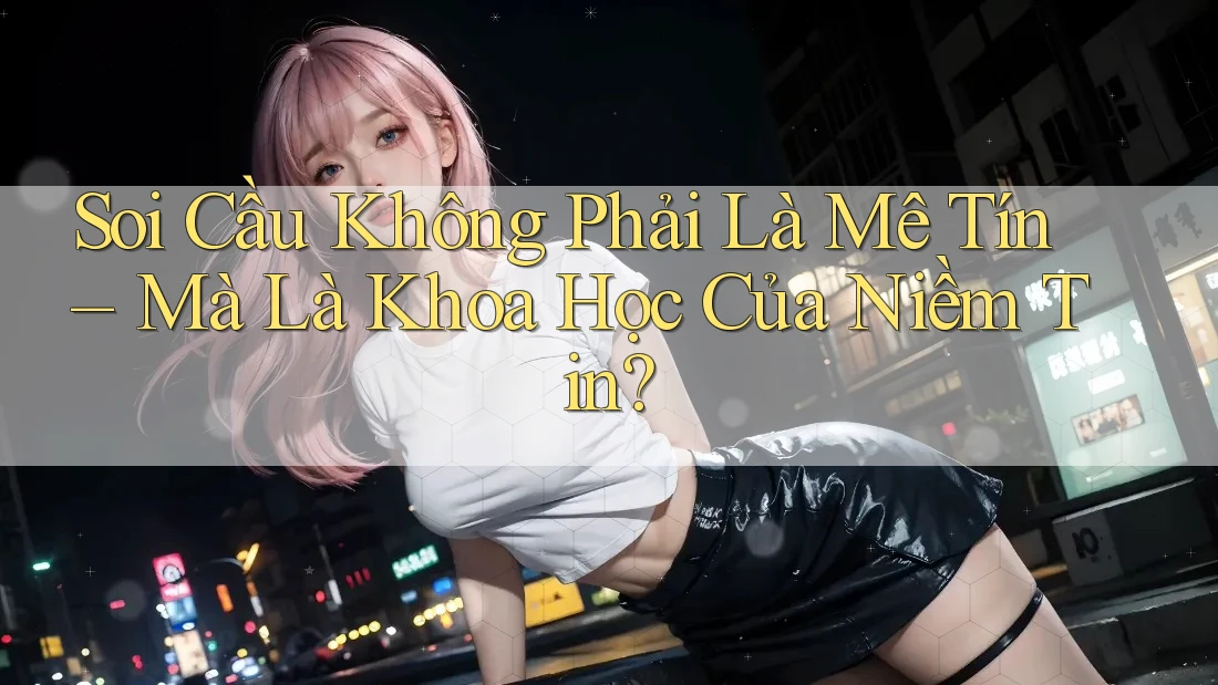 Soi Cầu Không Phải Là Mê Tín – Mà Là Khoa Học Của Niềm Tin? Soi Cầu Không Phải Là Mê Tín – Mà Là Khoa Học Của Niềm Tin?