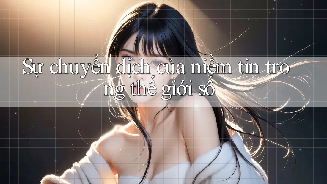 Sự chuyển dịch của niềm tin trong thế giới số Sự chuyển dịch của niềm tin trong thế giới số