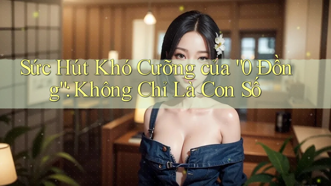 Sức Hút Khó Cưỡng của “0 Đồng”: Không Chỉ Là Con Số Sức Hút Khó Cưỡng của “0 Đồng”: Không Chỉ Là Con Số