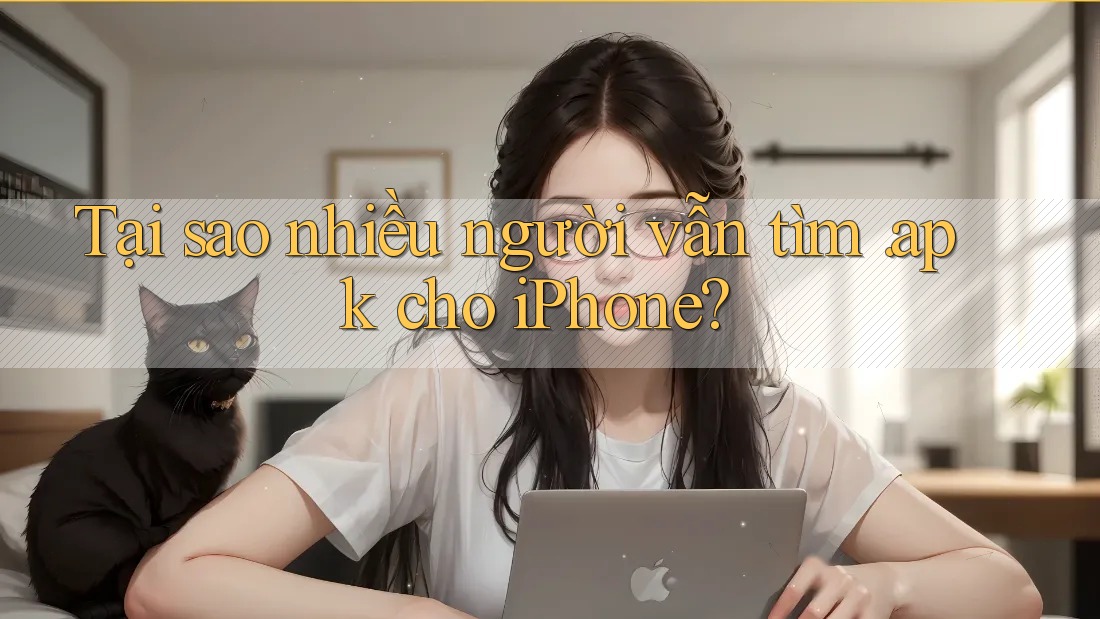 Tại sao nhiều người vẫn tìm. apk cho iPhone?