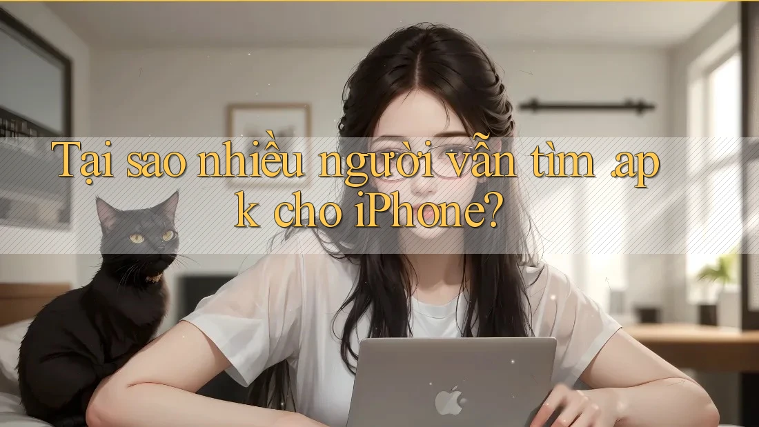 Tại sao nhiều người vẫn tìm. apk cho iPhone?