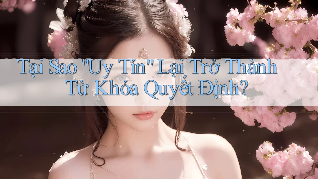 Tại Sao “Uy Tín” Lại Trở Thành Từ Khóa Quyết Định? Tại Sao “Uy Tín” Lại Trở Thành Từ Khóa Quyết Định?